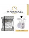 80 Capsule Compatibili Con Le Macchine Da Caffè ILLY IperEspresso Caffè Barbaro (MISCELA NERA)