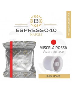 80 Capsule Compatibili ILLY IperEspresso Caffè Barbaro (MISCELA ROSSA)