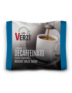 50 Capsule Compatibili Nescafè DolceGusto Caffè Verzì (MISCELA DECAFFEINATO)