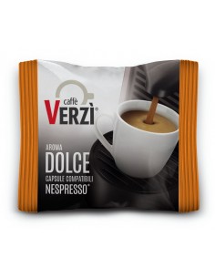 100 Capsule Compatibili Nespresso Caffè Verzì (MISCELA DOLCE)