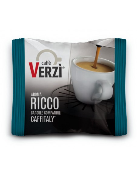 80 Capsule Compatibili Caffitaly Caffè Verzì (MISCELA RICCO)