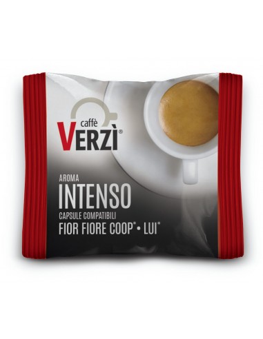 100 Capsule Compatibili FIOR FIORE COOP Caffè Verzì (MISCELA INTENSO)