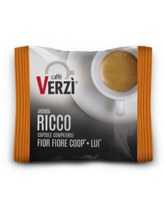 100 Capsule Compatibili FIOR FIORE COOP Caffè Verzì (MISCELA RICCO)