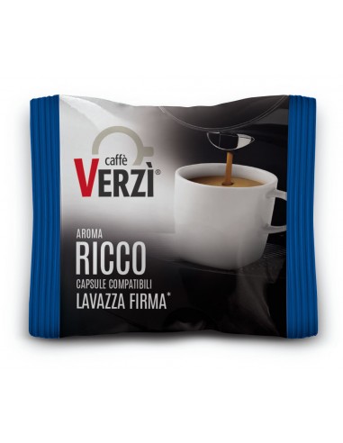 80 Capsule Compatibili LavAzza Firma Caffè Verzì (MISCELA RICCO)